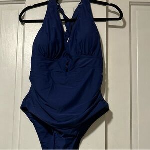Yonique Navy One Piece Swimsuit